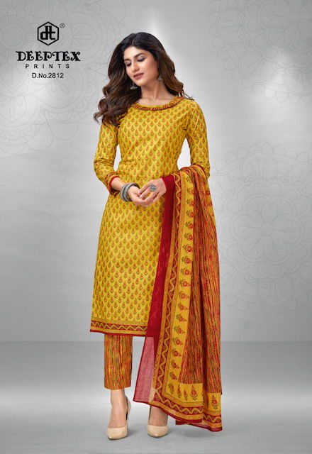 Chief Guest Vol 28 By Deeptex Printed Cotton Dress Material Catalog
